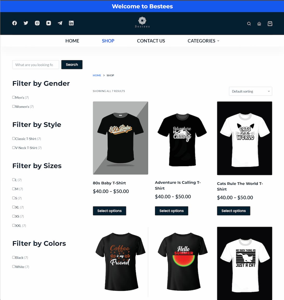 t-shirt project screenshot